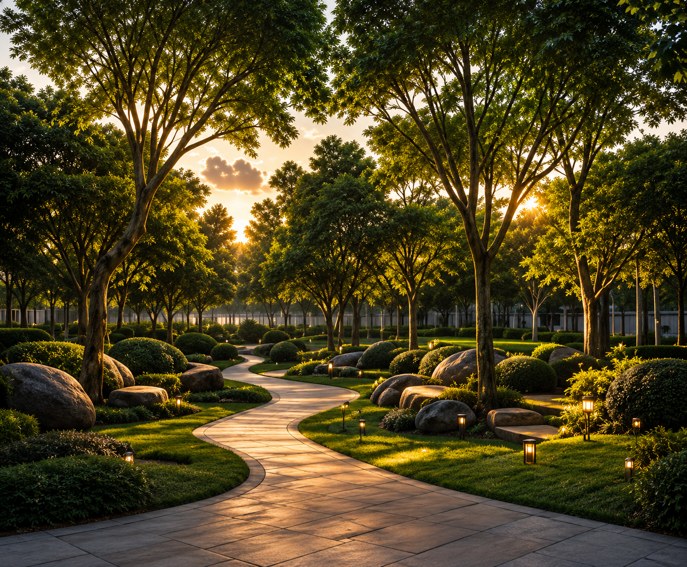 Thoughtfully landscaped living